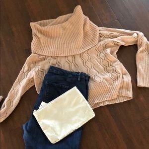 Blush Holiday Sweater Large